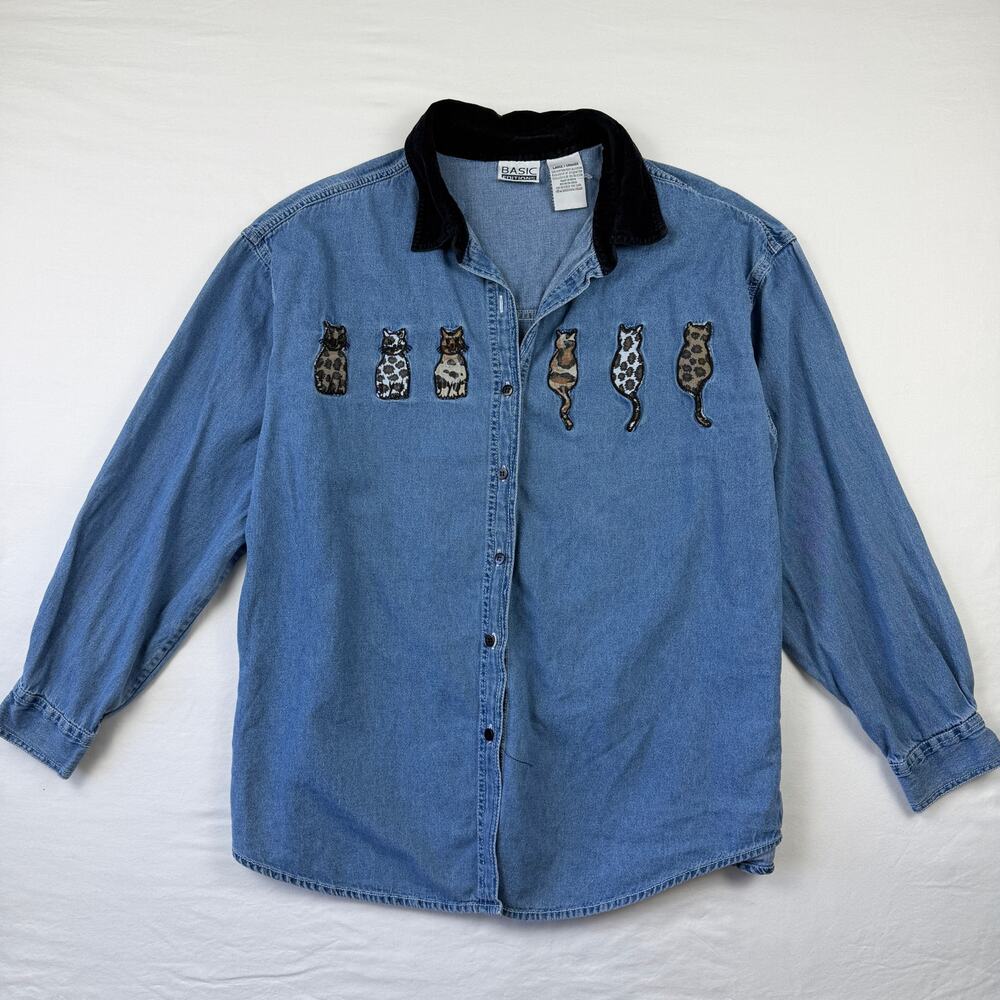 Basic Editions Denim Shirt
